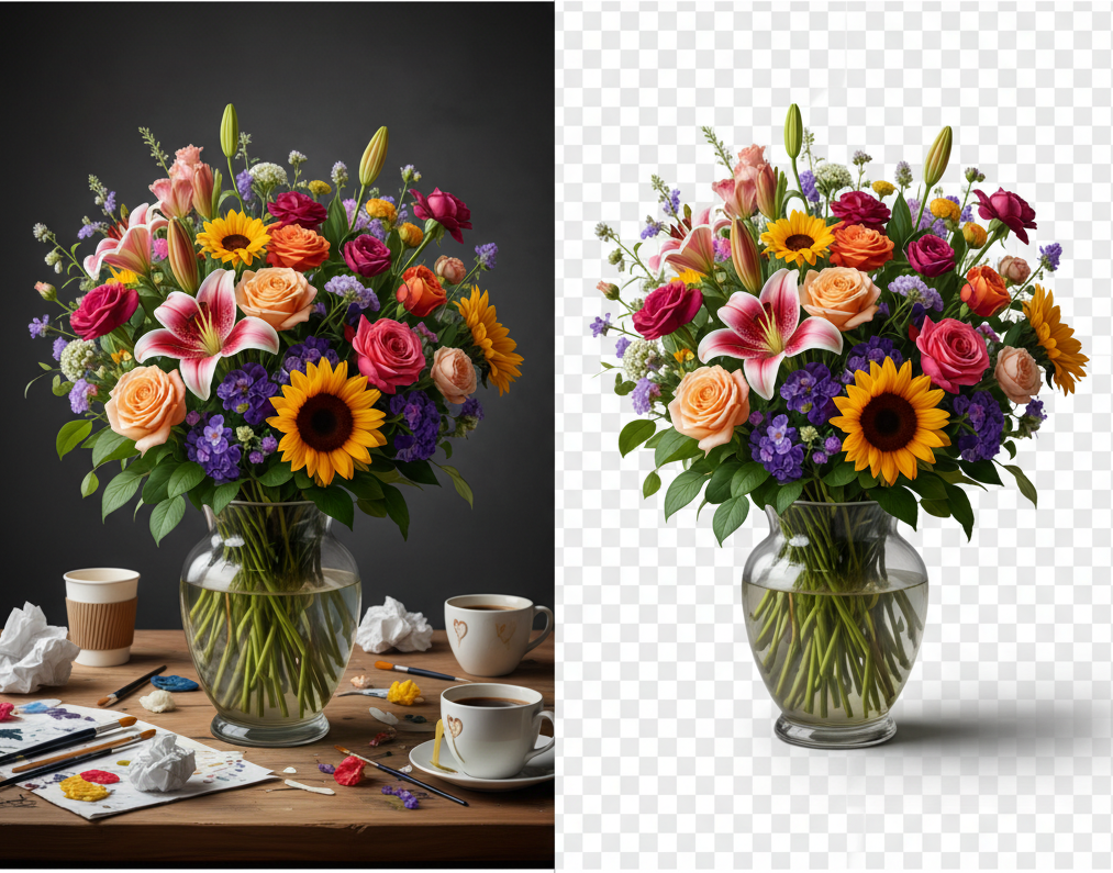 Removing the background